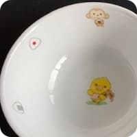可愛い絵柄でウキウキ楽しい食事