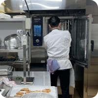 初導入時はスチコン取扱説明を実施